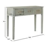 Safavieh Cindy Storage 3-Drawer Console Table