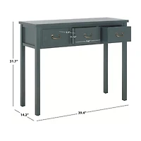 Safavieh Cindy Storage 3-Drawer Console Table