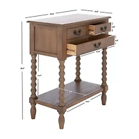 Safavieh Athena Storage 3-Drawer Console Table