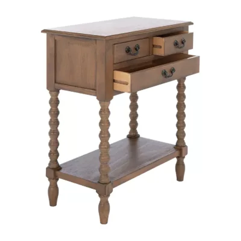 Safavieh Athena Storage 3-Drawer Console Table
