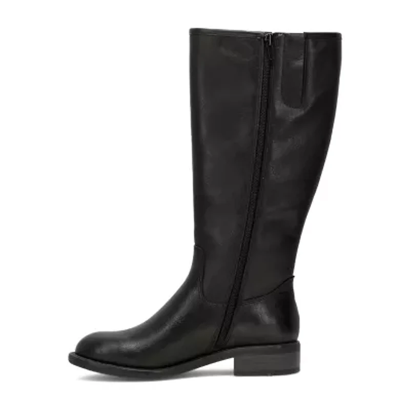 Frye and Co. Womens Charlize Stacked Heel Riding Boots