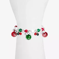 Mixit Holiday Bells Womens Stretch Bracelet