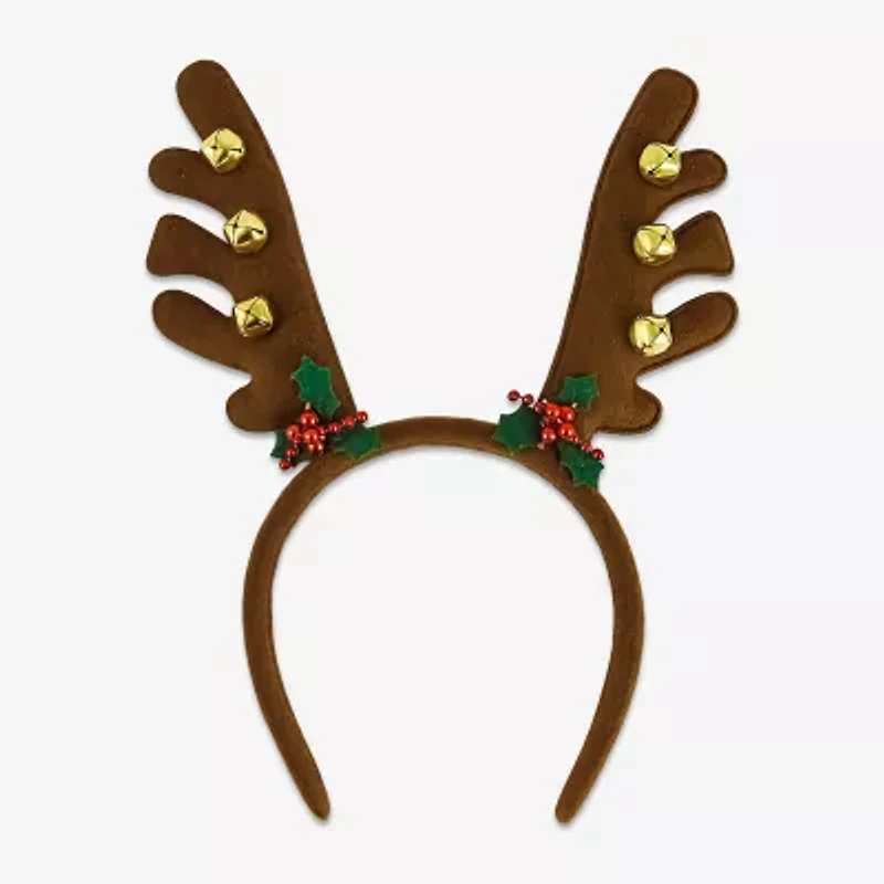 Mixit Reindeer Antlers With Bells Headband