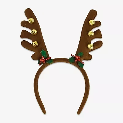 Mixit Reindeer Antlers With Bells Headband