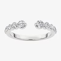 Grown Gorgeous Womens 1/2 CT. T.W. Lab White Diamond 14K Gold Anniversary Band
