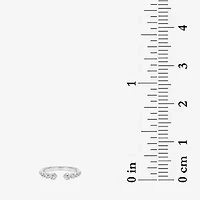 Grown Gorgeous Womens 1/2 CT. T.W. Lab White Diamond 14K Gold Anniversary Band