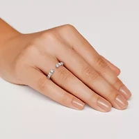 Grown Gorgeous Womens 1/2 CT. T.W. Lab White Diamond 14K Gold Anniversary Band