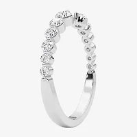 Grown Gorgeous Womens 1/2 CT. T.W. Lab White Diamond 14K Gold Anniversary Band