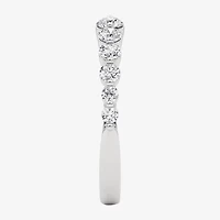 Grown Gorgeous Womens 1/2 CT. T.W. Lab White Diamond 14K Gold Anniversary Band