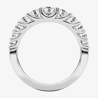 Grown Gorgeous Womens 2.5MM 1 CT. T.W. Lab White Diamond 14K Gold Anniversary Wedding Band