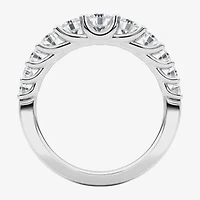 Grown Gorgeous Womens 2.5MM 1 CT. T.W. Lab White Diamond 14K Gold Anniversary Wedding Band