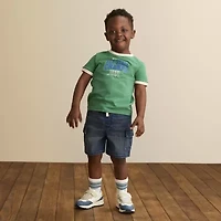 Okie Dokie Toddler & Little Boys Mid Rise Denim Short
