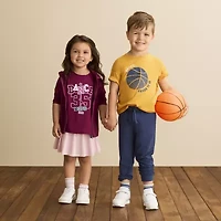 Okie Dokie Active Toddler & Little Boys Moisture Wicking Cuffed Regular Fit Jogger Pant