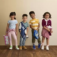 Okie Dokie Toddler & Little Boys Adjustable Waist Cinched Cargo Pant