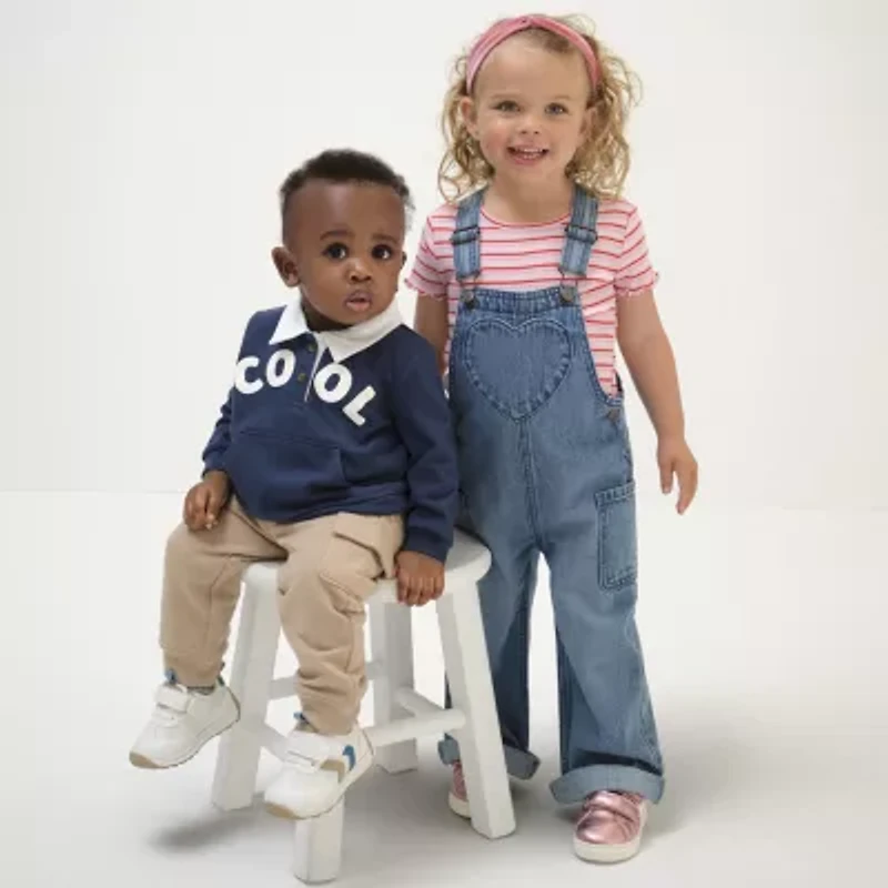 Okie Dokie Toddler & Little Girls Overalls
