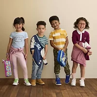 Okie Dokie Toddler & Little Girls U Neck Short Sleeve Graphic T-Shirt