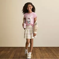 Little & Big Kid Girls Hello Kitty A-Line Skirt