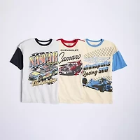 Indianapolis Little & Big Kid Boys Crew Neck Short Sleeve Regular Fit Graphic T-Shirt