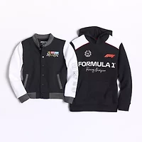 Formula 1 Little & Big Kid Boys Long Sleeve Fleece Hoodie