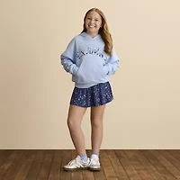 adidas Big Kid Girls Long Sleeve Fleece Active Hoodie