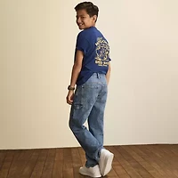 Thereabouts Little & Big Kid Boys Crew Neck Short Sleeve Oversized Graphic T-Shirt