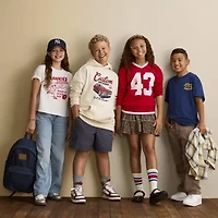 Thereabouts Little & Big Kid Boys Crew Neck Short Sleeve Oversized Graphic T-Shirt