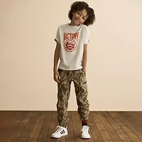 Xersion Little & Big Kid Boys Cinched Regular Fit Pull-On Pant