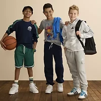 Xersion Little & Big Kid Boys Crew Neck Fleece Long Sleeve Sweatshirt