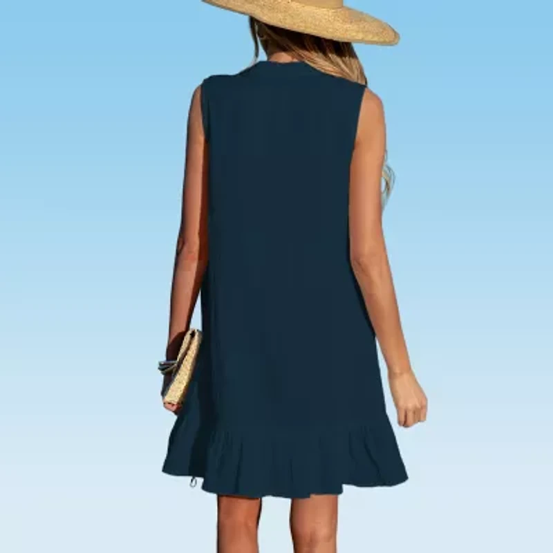 CUPSHE Swim Wear Womens Dress Swimsuit Cover-Up