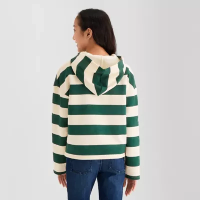 Thereabouts Little & Big Kid Girls Long Sleeve Fleece Hoodie