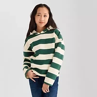 Thereabouts Little & Big Kid Girls Long Sleeve Fleece Hoodie
