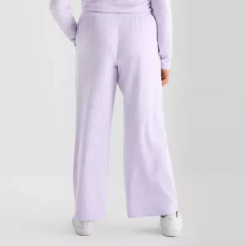 Thereabouts Little & Big Kid Girls Wide Leg Regular Fit Pull-On Pant