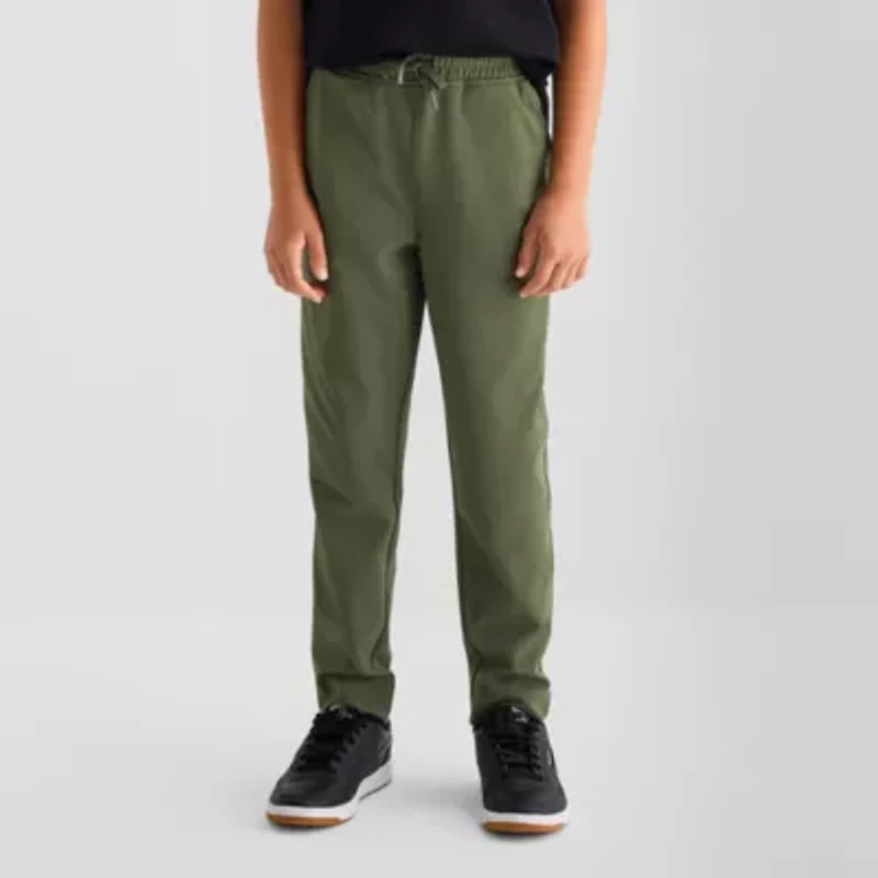 Xersion Little & Big Kid Boys Quick Dry Mid Rise Tapered Regular Fit Pull-On Pant