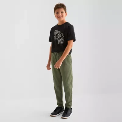 Xersion Little & Big Kid Boys Quick Dry Mid Rise Tapered Regular Fit Pull-On Pant