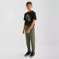 Xersion Little & Big Kid Boys Quick Dry Mid Rise Tapered Regular Fit Pull-On Pant