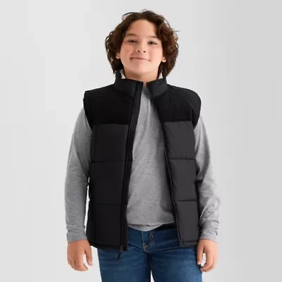 Thereabouts Corduroy Little & Big Kid Boys Midweight Puffer Vest