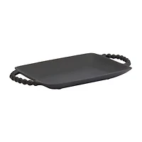 Tabletops Unlimited Aluminum Beaded Aluminum Serving Tray