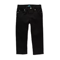 Thereabouts Little & Big Kid Boys Adaptive Adjustable Waist Stretch Fabric Straight Leg Jean