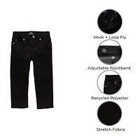 Thereabouts Little & Big Kid Boys Adaptive Adjustable Waist Stretch Fabric Straight Leg Jean