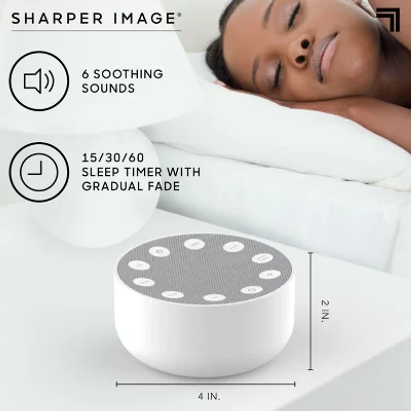 Sharper Image Sleep Therapy Sound Soother 4inch