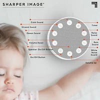 Sharper Image Sleep Therapy Sound Soother 4inch