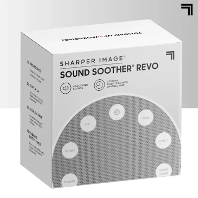 Sharper Image Sleep Therapy Sound Soother 4inch