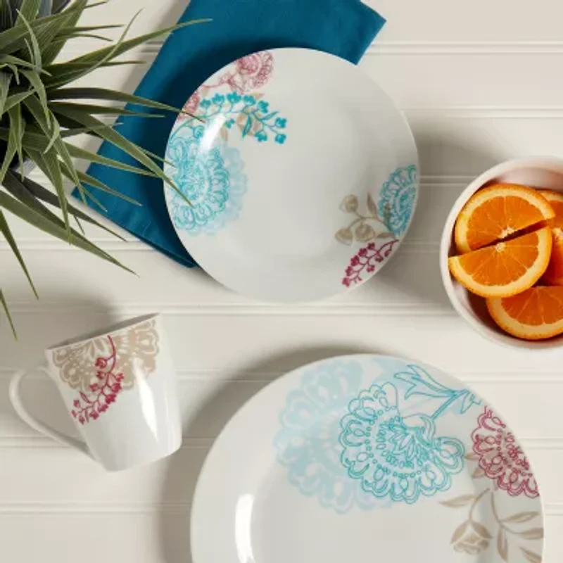 Tabletops Unlimited Emma 16-pc. Porcelain Dinnerware Set