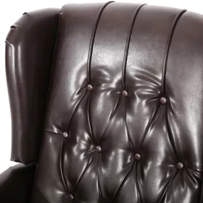 2-pc. Tufted Roll-Arm Recliner