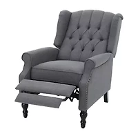 2-pc. Tufted Roll-Arm Recliner