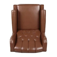 2-pc. Tufted Roll-Arm Recliner