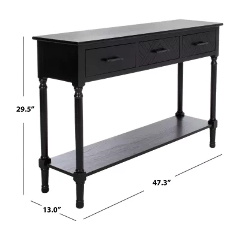 Peyton Storage 3-Drawer Console Table