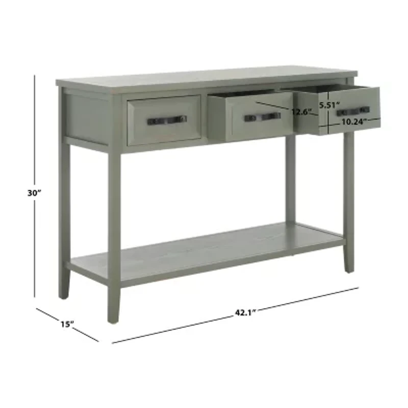 Aiden Storage 3-Drawer Console Table