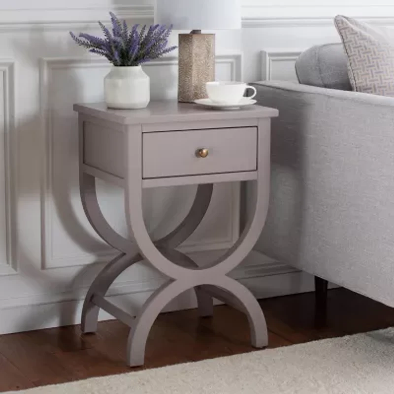Maxine 1 Drawer Storage End Table