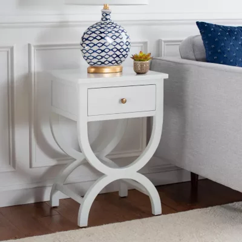 Maxine 1 Drawer Storage End Table